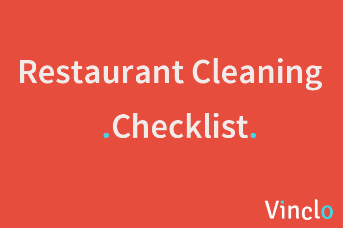 restaurant closing checklist Cover Image